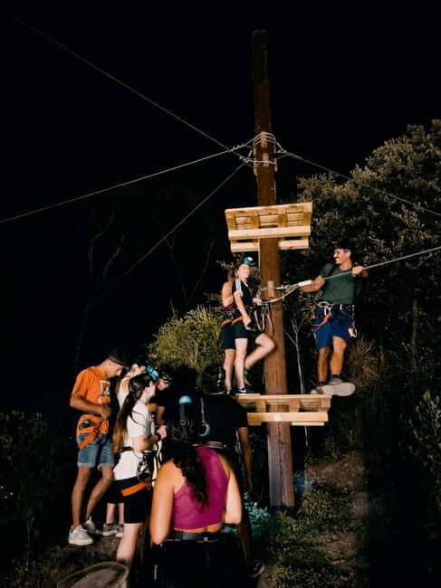 Ischia: Adventure Night with zipline - The Experience: Detailed Breakdown