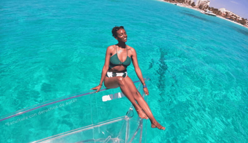 Isla mujeres: 100% transparent boat ride on board the boat - Isla Mujeres: 100% Transparent Boat Ride on Board the Boat