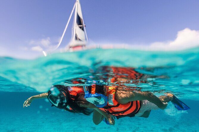 Isla Mujeres by Xcaret All-Inclusive Catamaran Cruise - A Fun, Relaxing Day on the Caribbean: Isla Mujeres by Xcaret All-Inclusive Catamaran Cruise