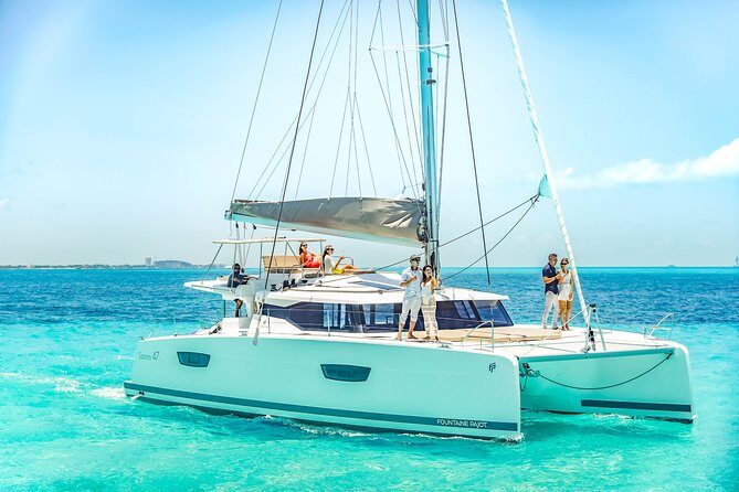 Isla Mujeres luxury catamaran with premium open bar and lunch - FAQs