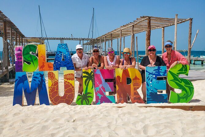 Isla Mujeres Tour, Snorkel and Golf Cart included - Arriving in Paradise: The Speedboat Ride