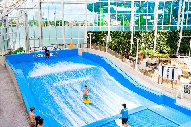 Island Waterpark at Showboat - A Closer Look at the Waterpark Attractions