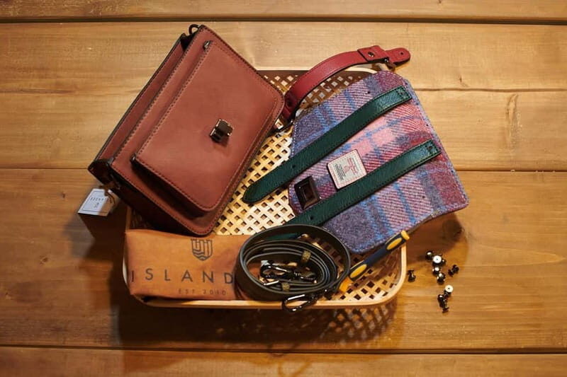 Islander® Harris Tweed® Mini Satchel Canongate Workshop - The Experience: The Details and Atmosphere