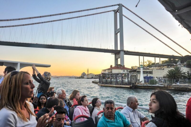 Istanbul: Bosphorus Cruise w/Audio Guide and Sunset Option - FAQs