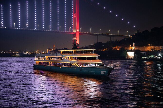 Istanbul Bosphorus Dinner Cruise Turkish Night Show All inclusive - Key Points