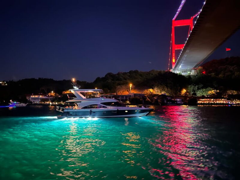 Istanbul: Private Bosphorus Tour On Luxury Yacht Pre#6 - Comfort and Convenience Onboard