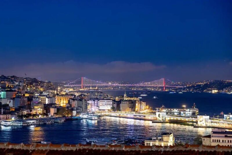 Istanbul: Turkish Food Night and Rooftop Experience - Key Points