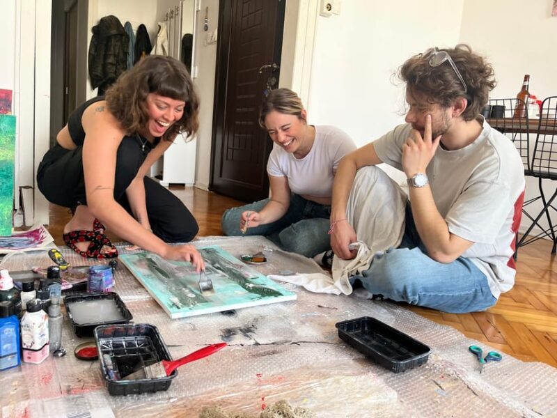 Istanbul: Wine and Paint Workshop with Turkish Fabrics - Final Thought