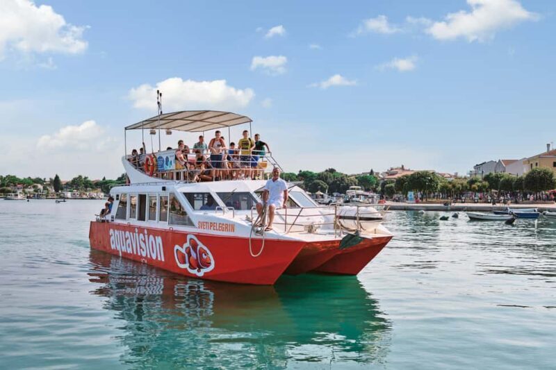 Istria: Aquavision Glassboat panoramic tour of Umag - Key Points