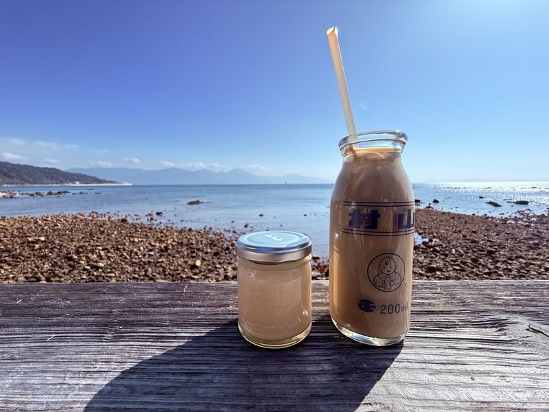 Itoshima | Shiraito Falls & Forest Cafe & Totoro Forest & Grilled Seafood & Handmade Flower Salt Pudding & Sakurai Futamigaura & Angels Wings & Coconut Tree Swing Day Trip (Departing from Hakata Station) Cantonese, Mandarin & English Guide - Salt making and flower salt pudding at Tottan