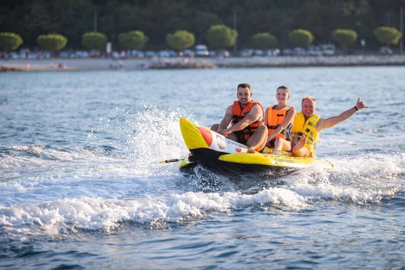 Izola: Banana Boat Ride for Groups with Speed & Splash Fun - Izola: Banana Boat Ride for Groups with Speed & Splash Fun