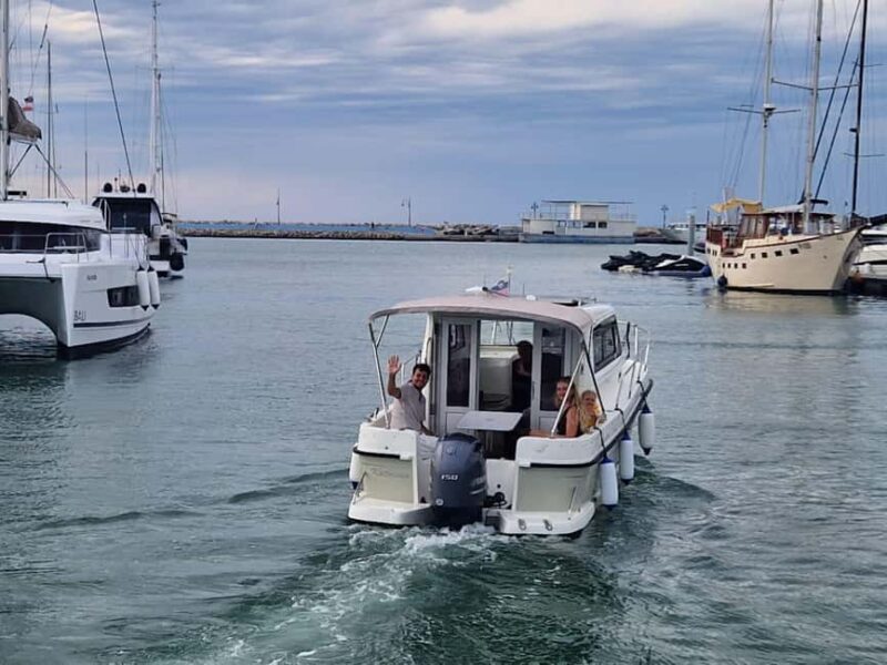 Izola: Private Boat Tour & Swimming at Bele Skale - Key Points