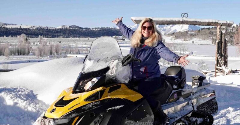 Jackson Hole: Grand Teton Full-Day Snowmobile Tour - Key Points