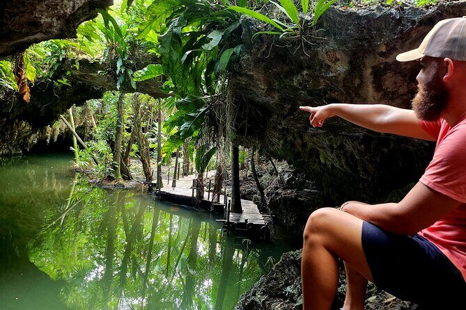 Jade Cavern ATV Tour in Cozumel with Beach Break with transfer - Key Points