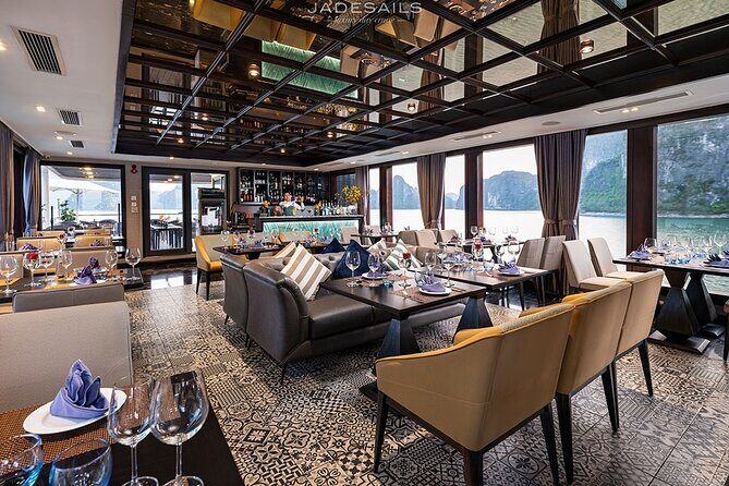 Jade Sails Luxury Halong Bay & Lan Ha Bay 1 Day Cruise from Hanoi - Frequently Asked Questions