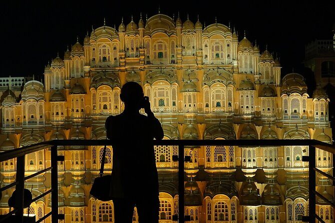 Jaipur by Night Evening Tour with Nahargarh Fort Views - Key Points