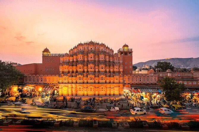 Jaipur Evening City Tour In Open Jeep - Key Points