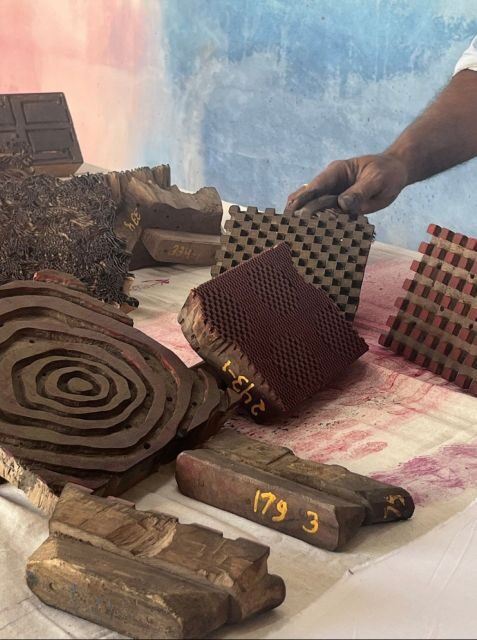 Jaipur: local workshop tour (Handblock printing) - Key Points