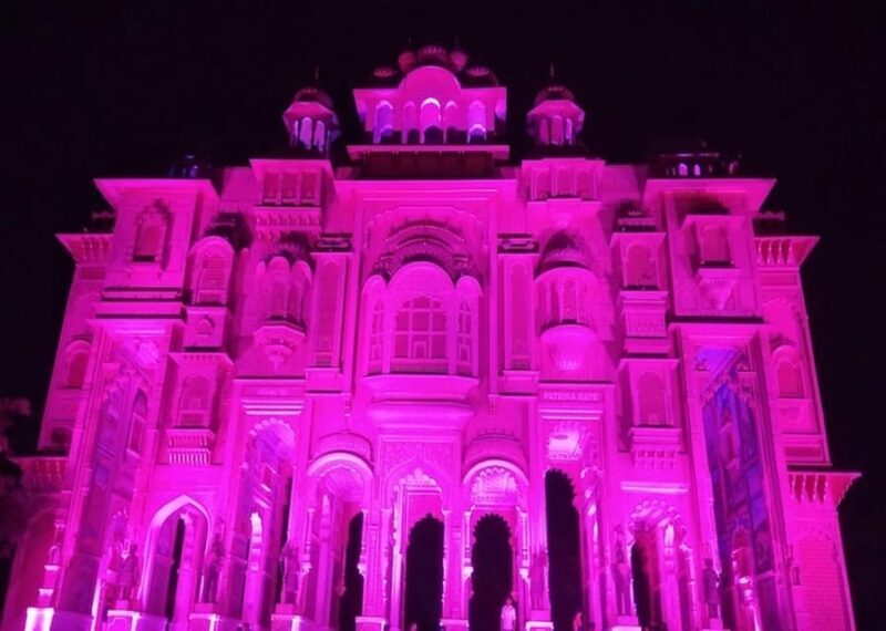 Jaipur: Night Tour of Amer & pink city by an open air jeep - Key Points