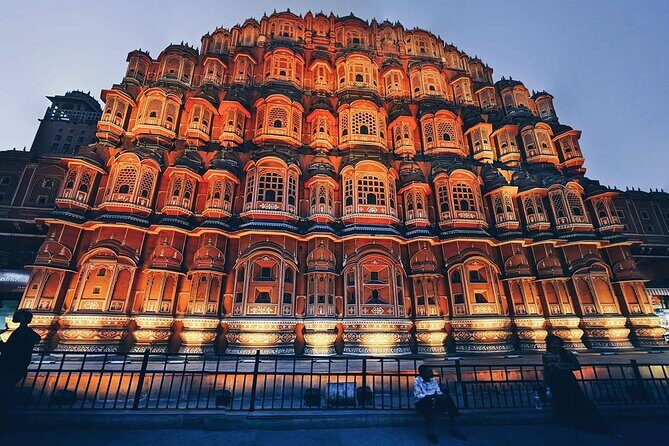 Jaipur Night Tour with Scenic Sunset at Monkey Temple - Key Points