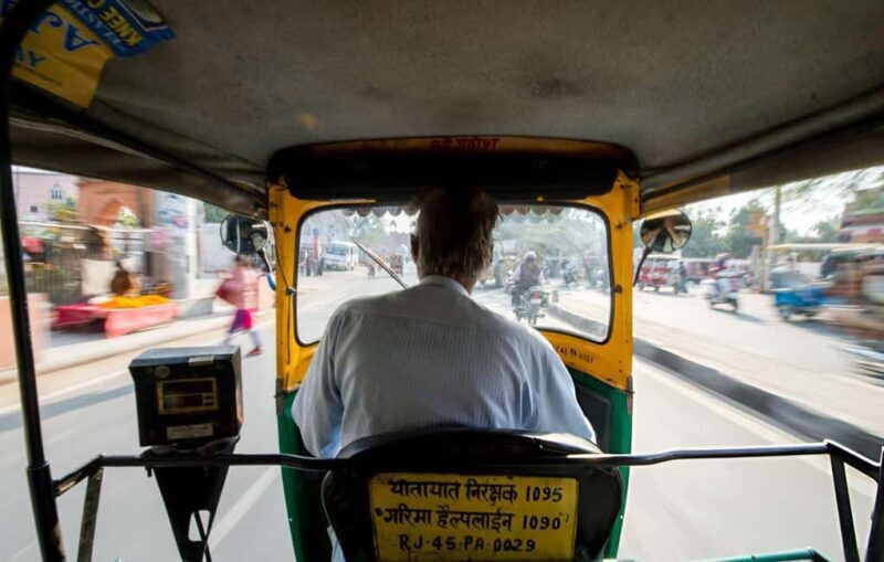 Jaipur Spiritual Walk Guided Tour with Tuktuk Ride - Key Points