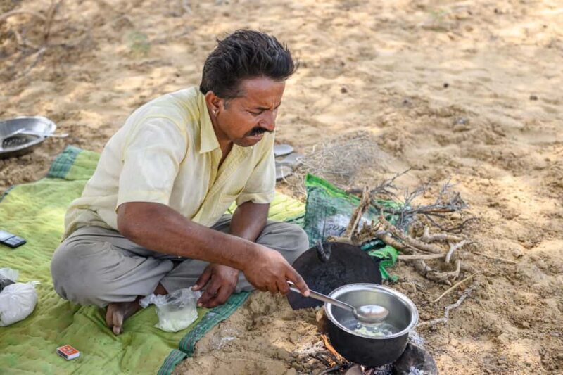 Jaisalmer: Dinner on the Dunes - Setting the Scene: A Night in the Desert