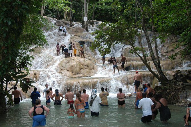 Jamaica Dunn's River Falls Party Cruise with Snorkeling - FAQs