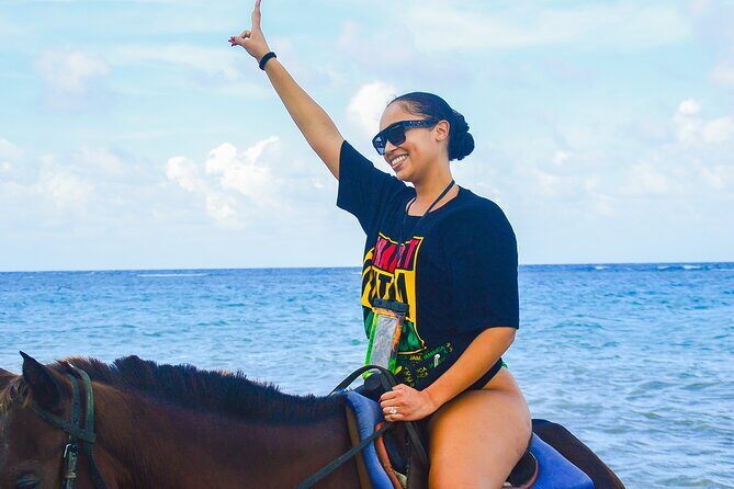Jamaica's Ocean Horseback Bamboo Raft Adventure and Transport - Key Points