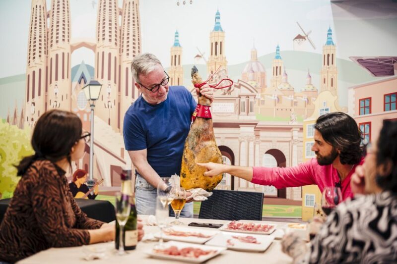 Jamón Iberico Masterclass with Wine Tasting Sagrada Familia - Experience the Authentic Flavor of Spain: Jamón Ibérico Masterclass with Wine Tasting near Sagrada Família