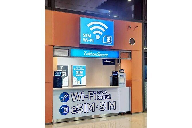 Japan Unlimited SIM Card + Godzilla sticker | Kansai Airport - Key Points