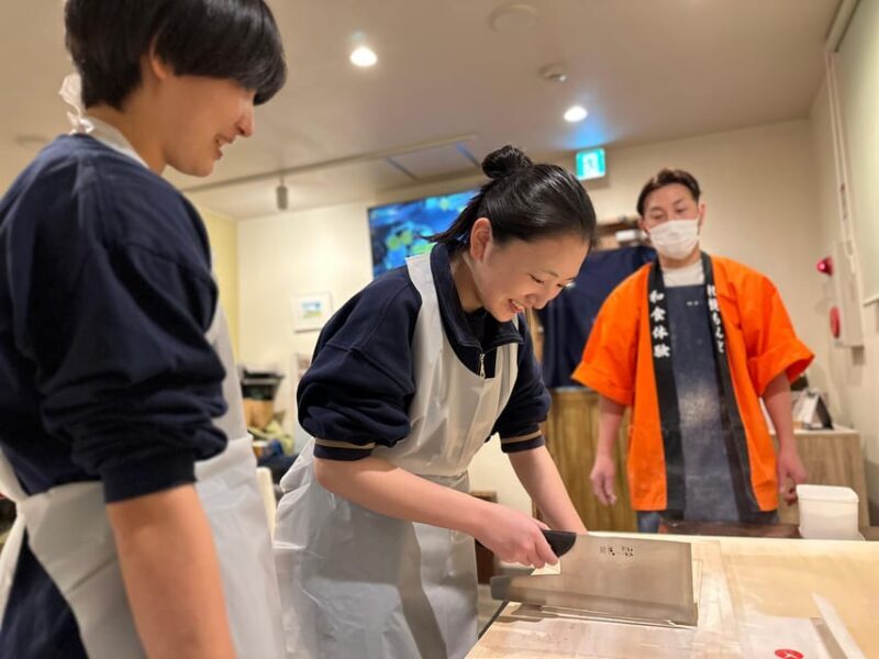 Japanese buckwheat noodle making experience in Sapporo,japan - FAQ