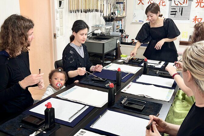 Japanese Calligraphy Activity - Exploring the Calligraphy Experience in Tokyo