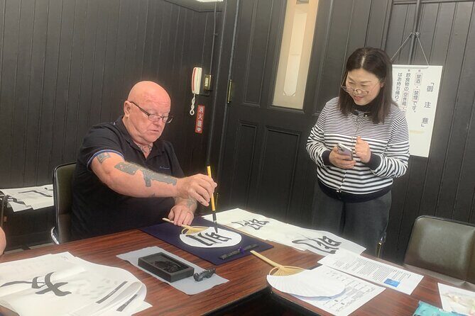 Japanese Calligraphy Class in Yokohama with Tea and Sweets - The Itinerary in Detail