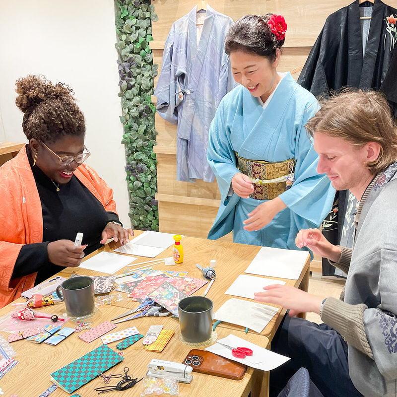 Japanese Hair Accessory & Brooch Making Experience (Tokyo) - A small craft with a useful twist