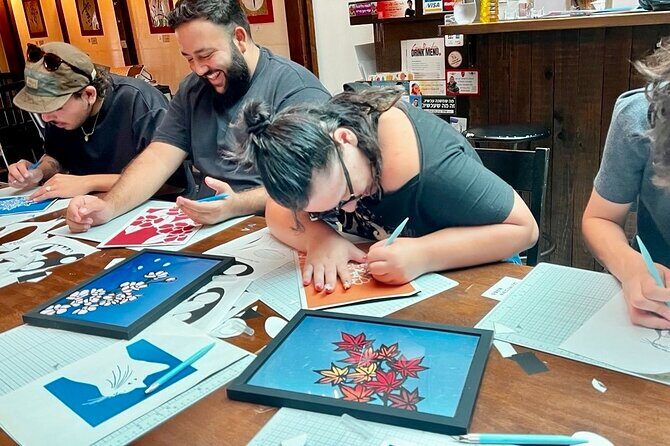 Japanese Kirie Paper Cutting Workshop: Create Your Own Art - A Crafty Introduction to Kyoto’s Cultural Treasures