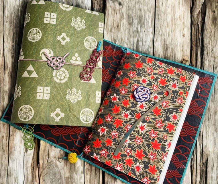 Japanese paper Notebook and Mizuhiki Belt Bookmark Workshop - Who Will Love This Experience?