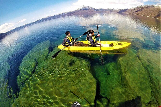 Japan's No. 1 Water Quality National Lake Shikotsu, Hokkaido's first landing clear kayak tour difficulty level (medium) - In-Depth Review of the Clear Kayak Experience at Lake Shikotsu