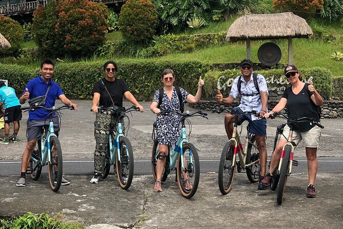 Jatiluwih E-bikes Tour Cycling Group - Key Points