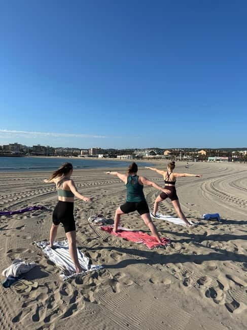 Jávea: Beach Yoga Class at Playa de L'Arenal (In English) - Key Points