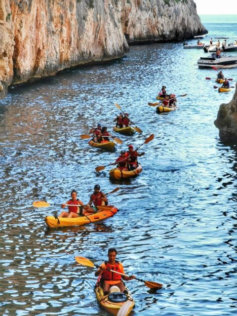 Jávea: Kayak trip to Granadella - The Sum Up
