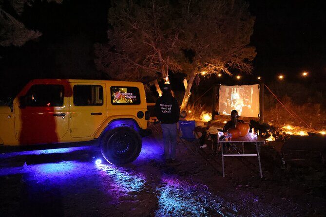 Jeep + Movie + Stars: A Romantic Night in the Las Vegas Mountains - Key Points