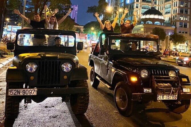 Jeep Tour Saigon By Night : FRESH SEAFOOD, STREET FOOD & SKY BAR - An In-Depth Look at the Saigon Jeep Tour By Night