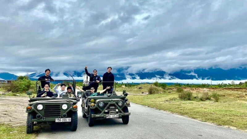 JEEP TOUR VIA HAI VAN PASS FROM HOI AN/HUE - Key Points