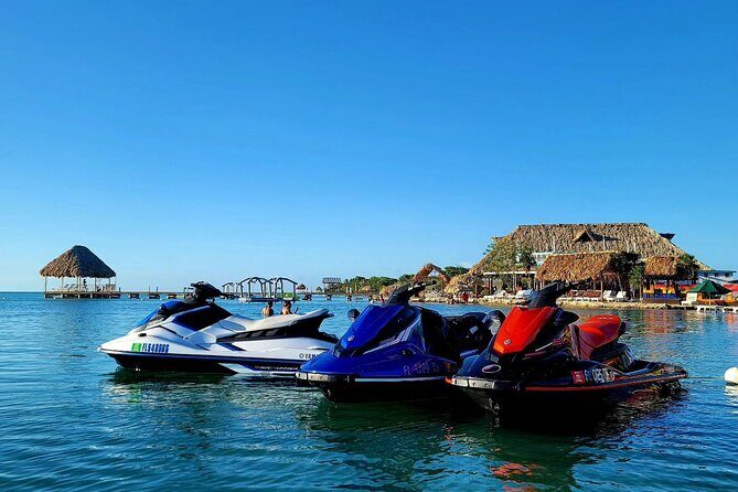 Jet Ski Rental at Secret Beach, San Pedro, Belize. - Introduction to the Experience