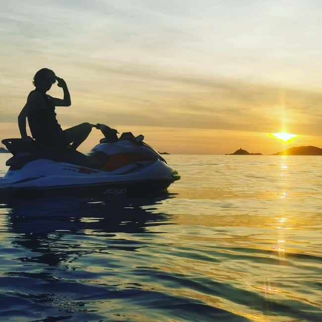 Jet ski sunset on the Ajaccio golf course - Why It’s Worth the Price