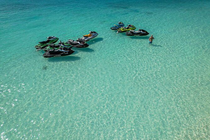 Jet Ski Tour or Jet Ski Rental in Providenciales - The Starting Point: Sapodilla Bay Beach