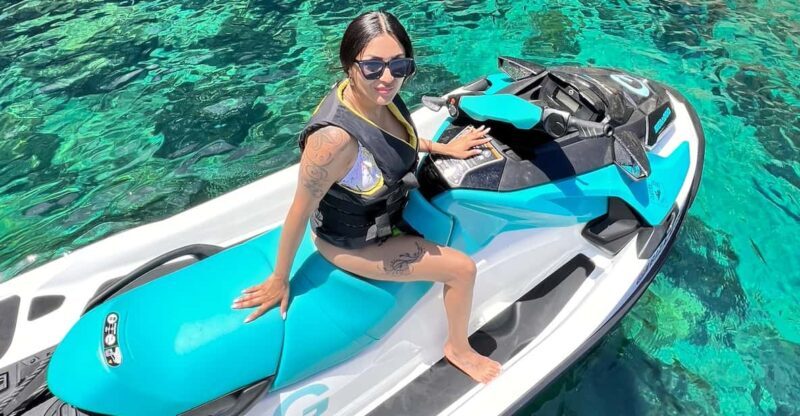 JET SKI TOUR TO Cala Salada FROM Puerto de San Antonio - A Deep Dive into the Ibiza Jet Ski Experience