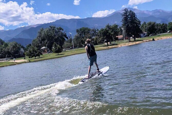 Jetboard on Lakes in Colorado Springs - Experience the thrill of jetboarding on Colorado lakes with this guided session near Pikes Peak