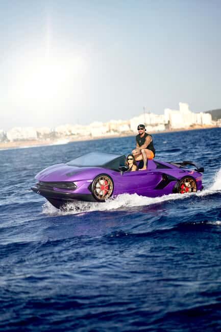 JetCar excursion - Super Sport SVJ or SF90 on water in Ibiza - An In-Depth Look at the JetCar Ibiza Experience
