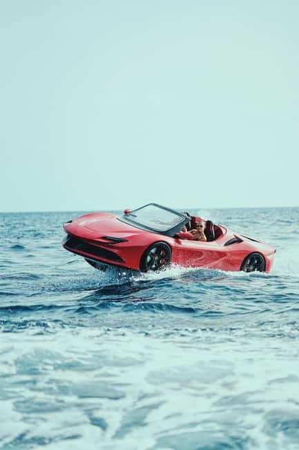 JetCar excursion - Super Sport SVJ or SF90 on water in Ibiza - FAQs
